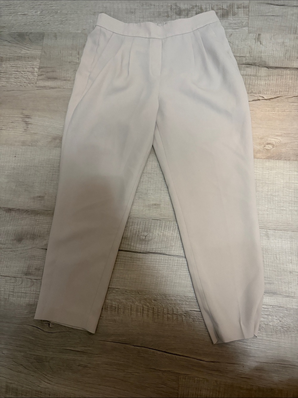 Babaton Cream Tapered Dress Pants